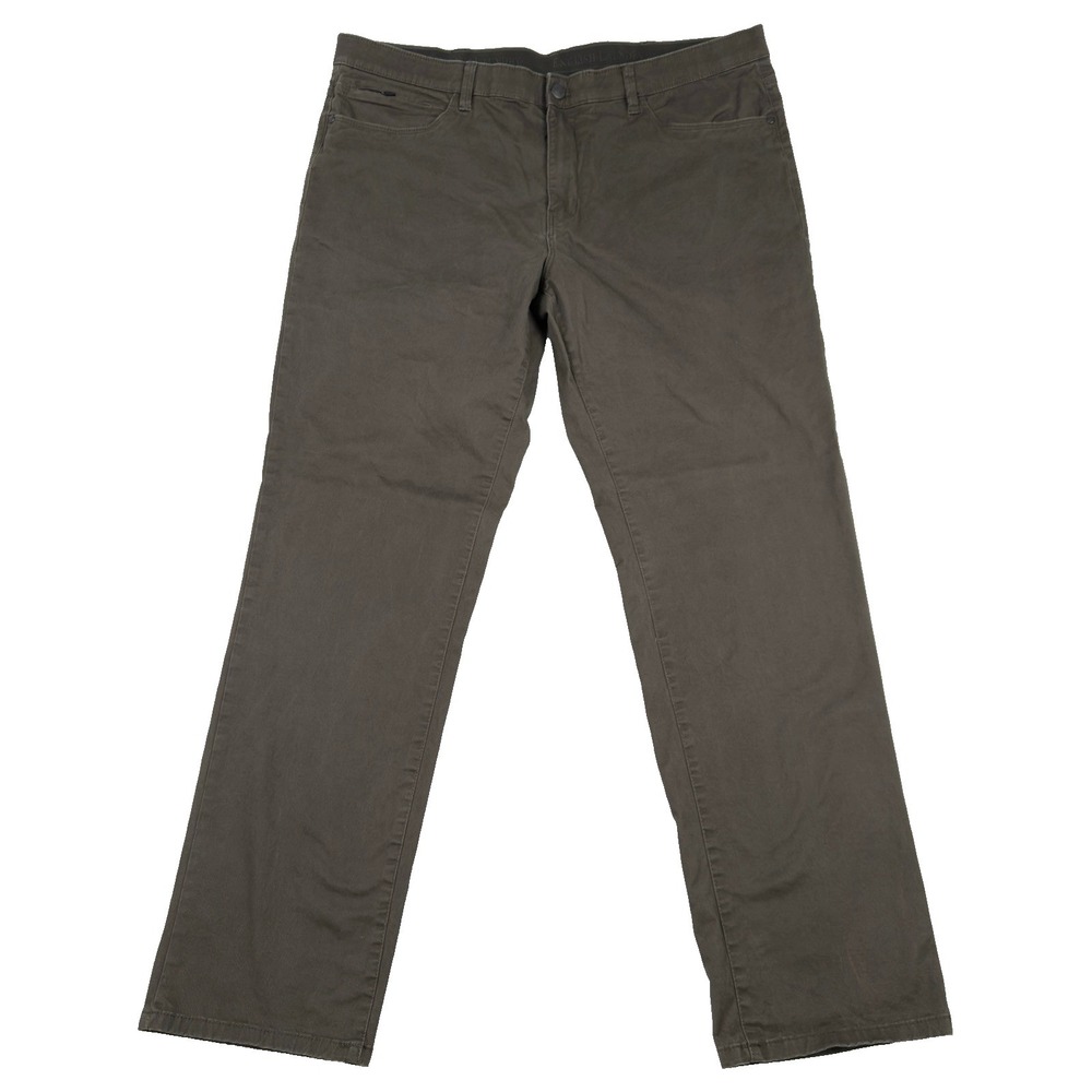 English Laundry‎ Mens Pants 40x34 (41X32 fit) Straight Stretch Green - Sm Stain